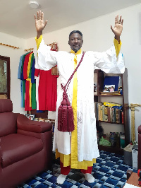 General overseer of Apostles Revelations Society (ARS) Prophet E.S.K. Wogbloexo Wovenu II