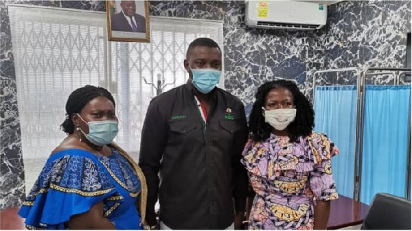 Sandra Owusu-Ahinkorah, John Dumelo and Lydia Seyram Alhassan