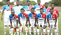 Liberty defeated Ashgold at the Carl Reindorf Park yesterday