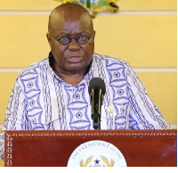 President Nana Addo Dankwa Akufo-Addo delivering his 14th address to the nation