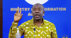 Kojo Oppong Nkrumah, Information Minister