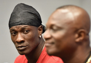 Asamoah Gyan And Kwesi Appiah