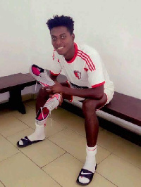 WAFA player, Forson Amankwah