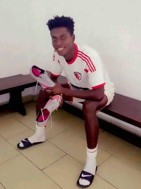 WAFA player, Forson Amankwah