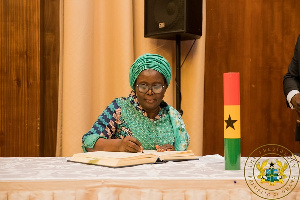 Hajia Alima Mahama is the first female Ambassador of Ghana to the United States.