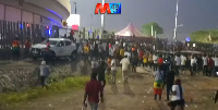 There a was security breach at Baba Yara leading to a stampede during the Ghana-Nigerial clash