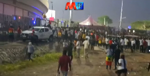 There a was security breach at Baba Yara leading to a stampede during the Ghana-Nigerial clash