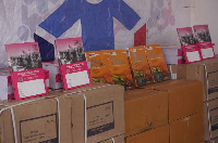 20,000 exercise books and 1,000 textbooks were to donated to schools in Kwahu East District