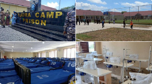 Ejura Camp Prison was donated by the Church of Pentecost to the Ghana Prisons Service