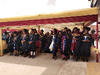 The graduates captured in a photo