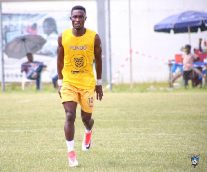 Medeama SC captain, Joseph Tetteh Zutah