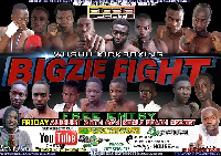 Bigzie Fight at the Korle Beach Resort in Accra on Friday August 25, 2017.