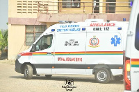 The ambulance driver was shot by some unknown assailants on Thursday, February 4, 2021