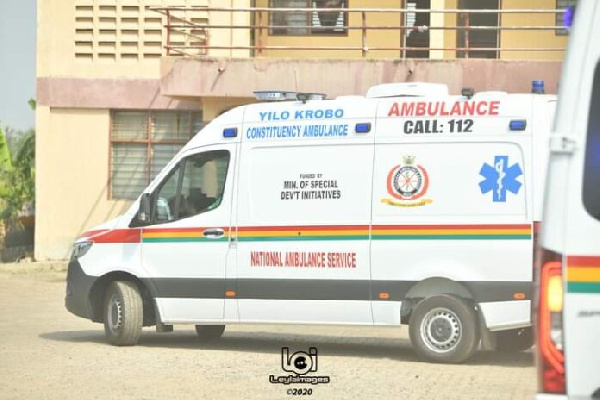 The ambulance driver was shot by some unknown assailants on Thursday, February 4, 2021