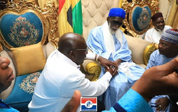 Bawumia's visit underscored the spiritual significance of his presidential journey