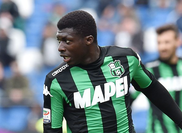 Sassuolo midfielder Alfred Duncan