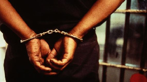 Man Arrested Handcuffs