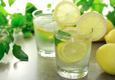 Lemon water