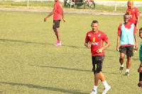 Stars at training in Comoros