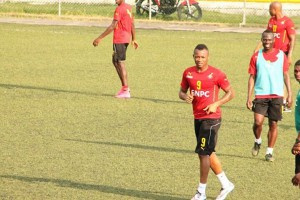 Stars at training in Comoros