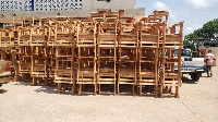 The desks presented to the education directorate