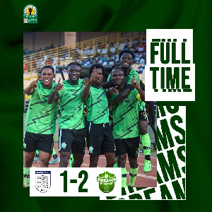 The victory sets the stage for an eagerly anticipated second leg between Dreams FC and Stade Malien