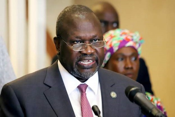 Riek Machar tested positive for coronavirus three weeks ago