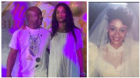 Abedi Pele and his wife Maha Ayew