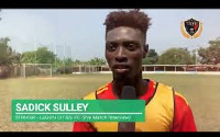 Legon Cities FC striker, Sadick Sule