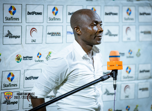 Hearts of Oak Coach, David Ocloo