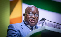 Ghana's president, Nana Addo Dankwa Akufo-Addo