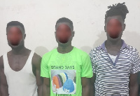 The three suspects | Photo courtesy by Police