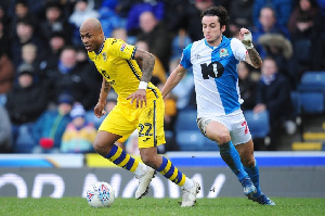 Swansea City forward Andre Ayew