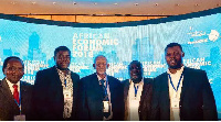 Koku Anyidoho, Sidii Abubakar Mousah represented Ghana at the CAPP African Economic Forum in Tunis