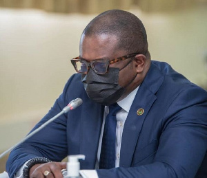 Minister of State for Finance Charles Adu Boahen