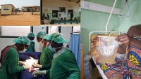 Doctors were able to conduct a successful fistula repair at Dormaa East District Hospital