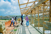 A file photo of an ongoing construction