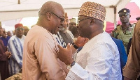 Mahama and Dr.  Bawumia