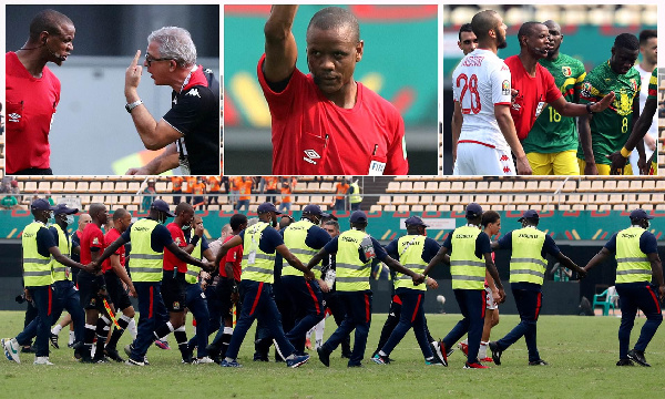 Bizarre reactions as referee ends Tunisia vs Mali match before 90th minute