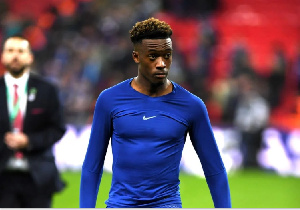 Chelsea winger, Callum Hudson-Odoi