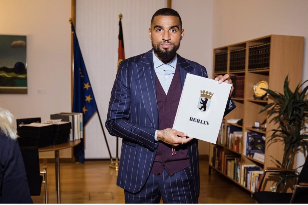 Former Ghana forward Kevin-Prince Boateng