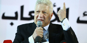 Mortada Mansour, chairman of Zamalek