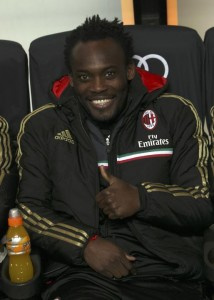 Essien Benched AC Milan