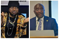 Blakk Rasta (left) and Dr Mahamudu Bawumia