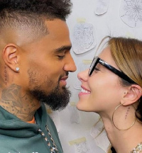 Ghanaian football star Kevin-Prince Boateng and his new girl