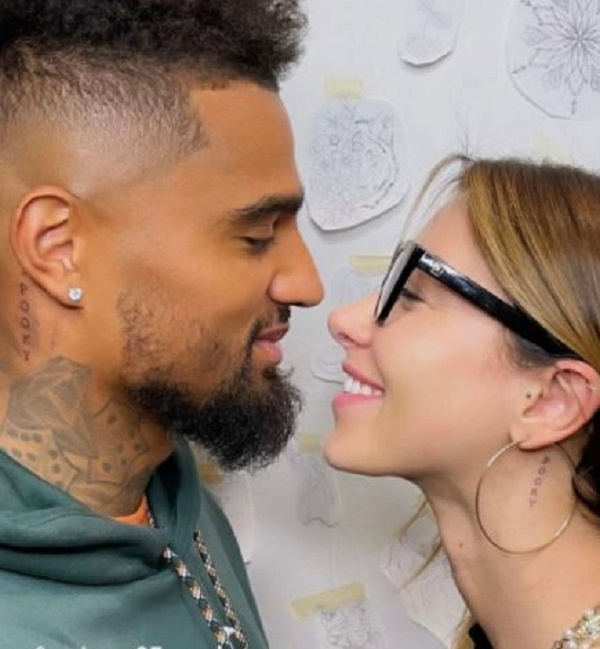 Ghanaian football star Kevin-Prince Boateng and his new girl