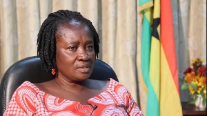 Running mate of the NDC flagbearer, Prof. Jane Naana Opoku-Agyemang