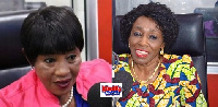 Anita De-Soso, National Vice Chairperson of NDC and Nana Konadu Agyemang Rawlings