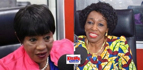 Anita De-Soso, National Vice Chairperson of NDC and Nana Konadu Agyemang Rawlings