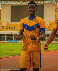 Tamale City midfielder Collins Amoah Boateng